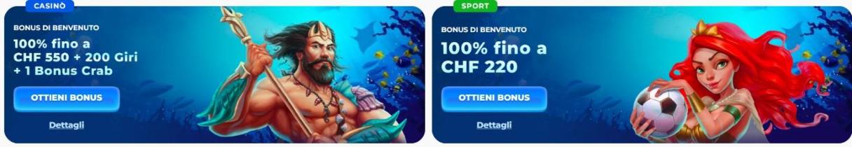 Bonus di Benvenuto